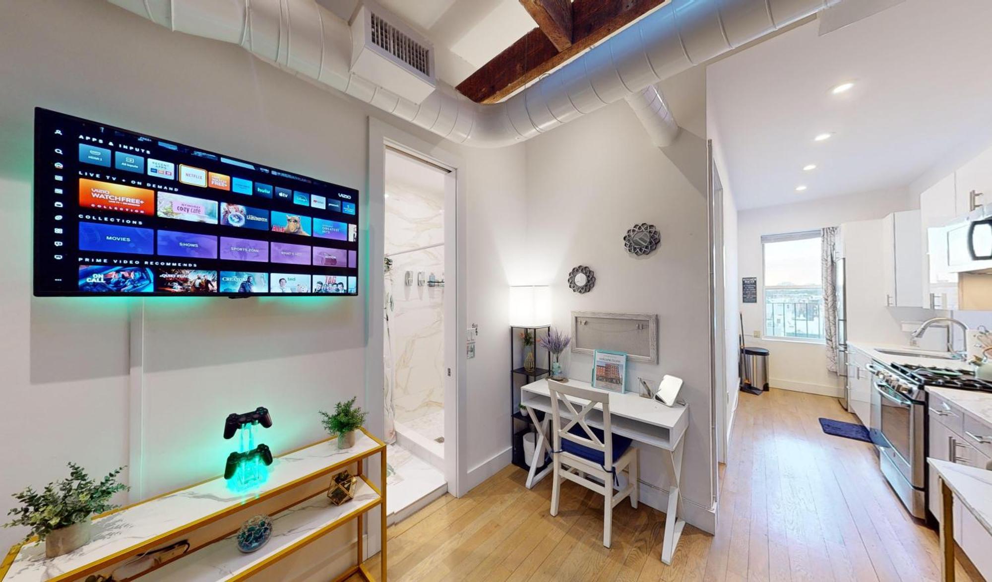 Chic Penthouse 15 Minutes From Nyc - Bus Stop At Doorstep Hoboken Exterior photo