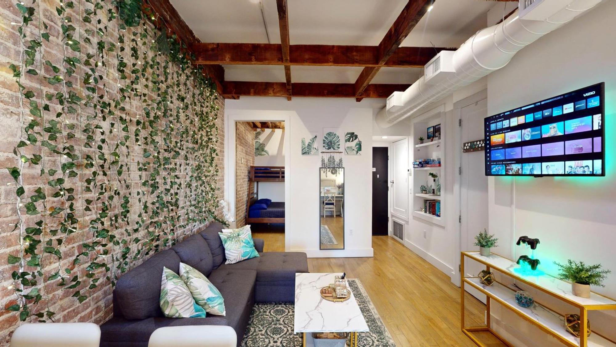 Chic Penthouse 15 Minutes From Nyc - Bus Stop At Doorstep Hoboken Exterior photo