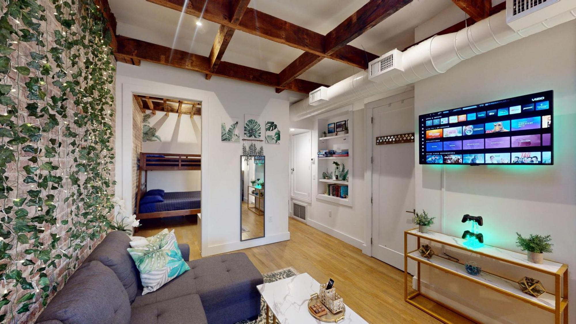 Chic Penthouse 15 Minutes From Nyc - Bus Stop At Doorstep Hoboken Exterior photo